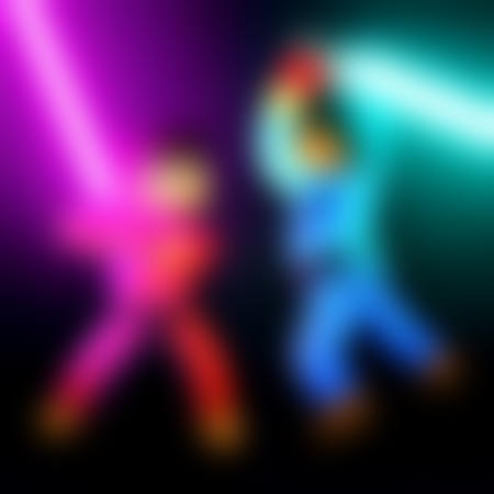 3D Block Gladiator: Sword Draw