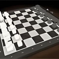 3D Hartwig Chess Set