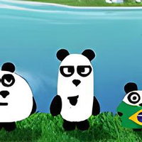 3 Pandas in Brazil