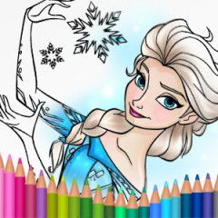 Princess Coloring Game em Jogos na Internet