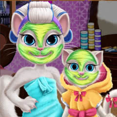 Angela Twins Birth  Jogos online, Gatinhos, Jogos