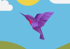 Animal Origami Coloring