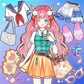 Anime Princess Dress Up Game- Online Girl Games 