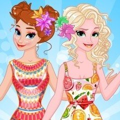 Anna and Elsa: Tropical Vacation