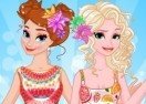 Anna and Elsa: Tropical Vacation