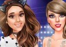 Ariana and Taylor at Music Awards