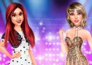Ariana and Taylor at The Music Awards