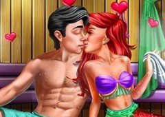 Ariel Sauna Flirting