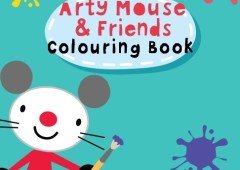 Arty Mouse and Friends Coloring Book