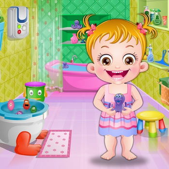 Baby Hazel Bathroom Hygiene