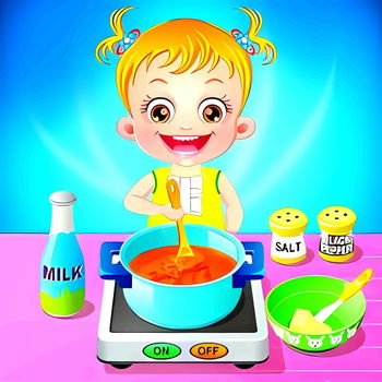 Baby Hazel Kitchen Time