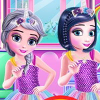 Unicorn Dress up Coloring Book no Jogos 360