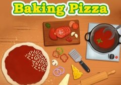 Baking Pizza