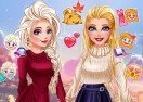 Barbie And Elsa Autumn Patterns