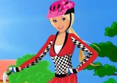 Barbie Bike Fashion Dress Up
