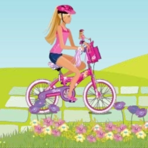 Barbie Bike Game