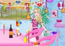Barbie Birthday Party Cleaning