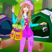 Barbie Camping Dress Up