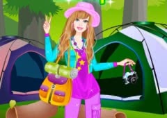 Barbie Camping Dress Up