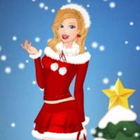 Barbie Christmas Night Dress Up