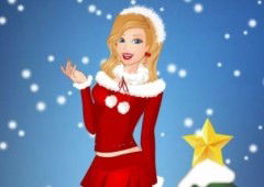 Barbie Christmas Night Dress Up