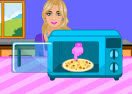 Barbie Cooking Greek Pizza