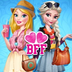 Elsa vs Barbie Fashion Contest - Jogos Online Grátis