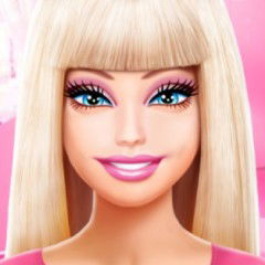 Jogo Barbie Glam Face Art no Jogos 360