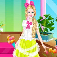 Barbie Florist Dress Up