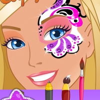 Barbie Glam Face Art