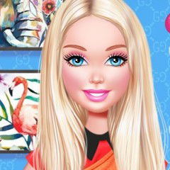 Jogo Elsa vs Barbie Fashion Contest no Jogos 360