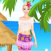 Barbie Hawaii Dress Up