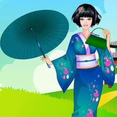 Jogo Barbie in Japan Dress Up no Jogos 360