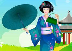 Barbie in Japan Dress Up