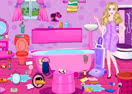 Barbie Messy Bathroom Cleaning