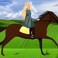 Barbie Monta Cavalo