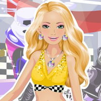 Barbie Motor Model Dressup