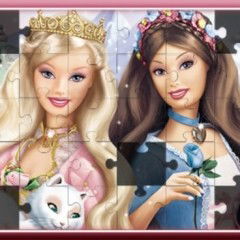 Jogo Barbie Princess Puzzle no Jogos 360