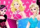 Barbie vs Elsa vs Draculaura