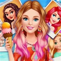 Elsa vs Barbie Fashion Contest - Juegos de Vestir - kids games