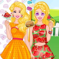 Elsa And Barbie Buffet Date – Jogo de Vestir a Barbie