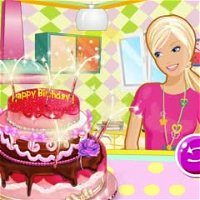 Barbie's Birthday Cake