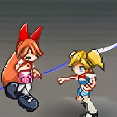 Powerpuff Girls Battle In Megaville