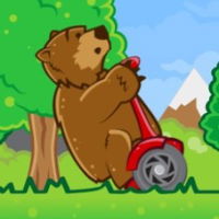 Bear On A Scooter