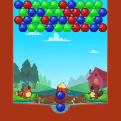 BEAVER BUBBLES jogo online no