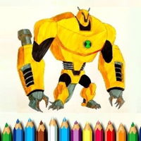 Ben 10 Monsters Coloring Book