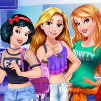 Jogue Vestir as princesas e suas filhas, um jogo de Princesas