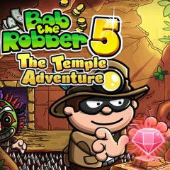 Bob O Ladrão 5: Aventura do Templo - Jogo Grátis Online