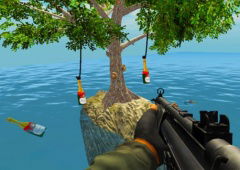 Bottle Shooting Game