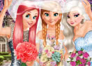 Bride and Bridesmaids Dress Up
